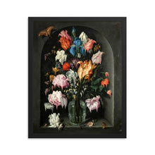 Load image into Gallery viewer, Drippy Flowers - Framed