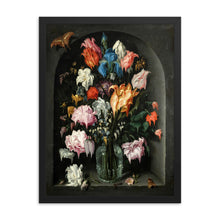 Load image into Gallery viewer, Drippy Flowers - Framed