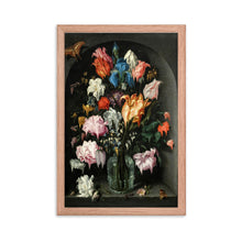 Load image into Gallery viewer, Drippy Flowers - Framed