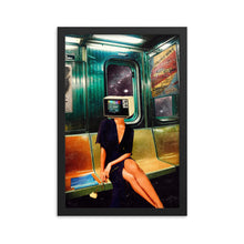 Load image into Gallery viewer, Midnight Train - Framed