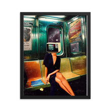 Load image into Gallery viewer, Midnight Train - Framed