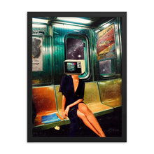 Load image into Gallery viewer, Midnight Train - Framed