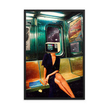 Load image into Gallery viewer, Midnight Train - Framed