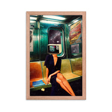 Load image into Gallery viewer, Midnight Train - Framed