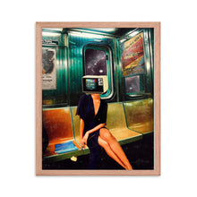 Load image into Gallery viewer, Midnight Train - Framed
