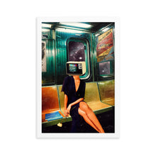 Load image into Gallery viewer, Midnight Train - Framed