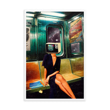 Load image into Gallery viewer, Midnight Train - Framed