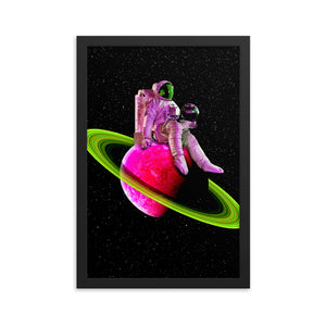 Neon Dream - Framed