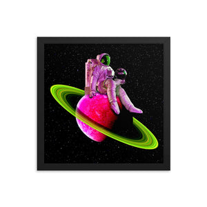 Neon Dream - Framed