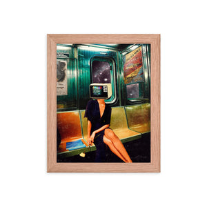 Midnight Train - Framed