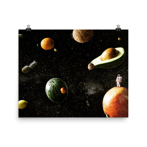 Fruit Planets - Poster