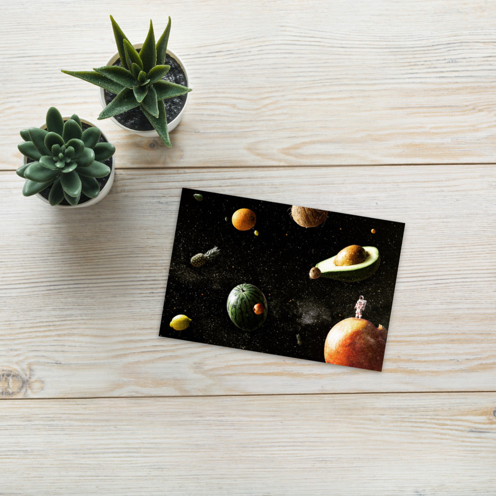 Space Fruit - Postcard